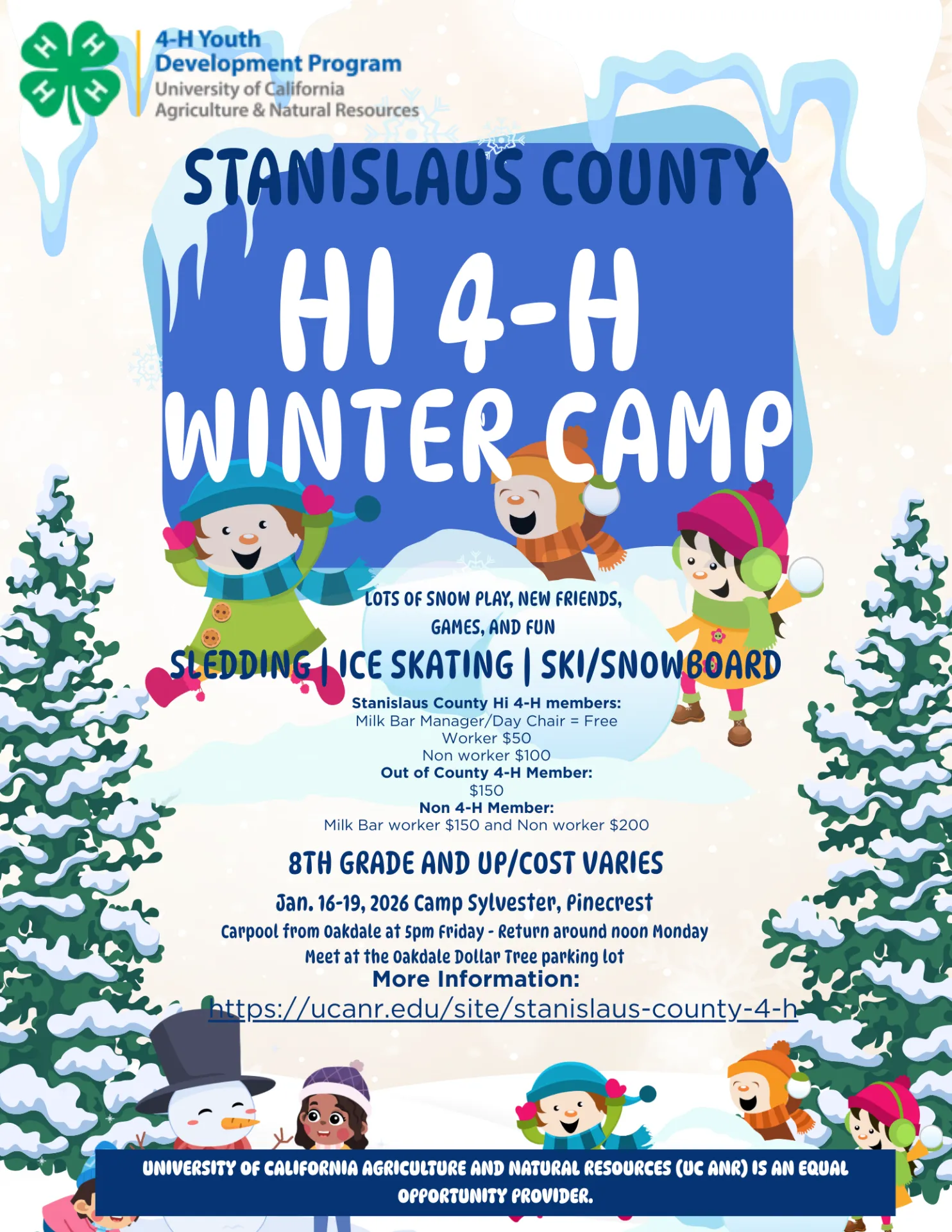 Hi 4-H Winter Camp 2026