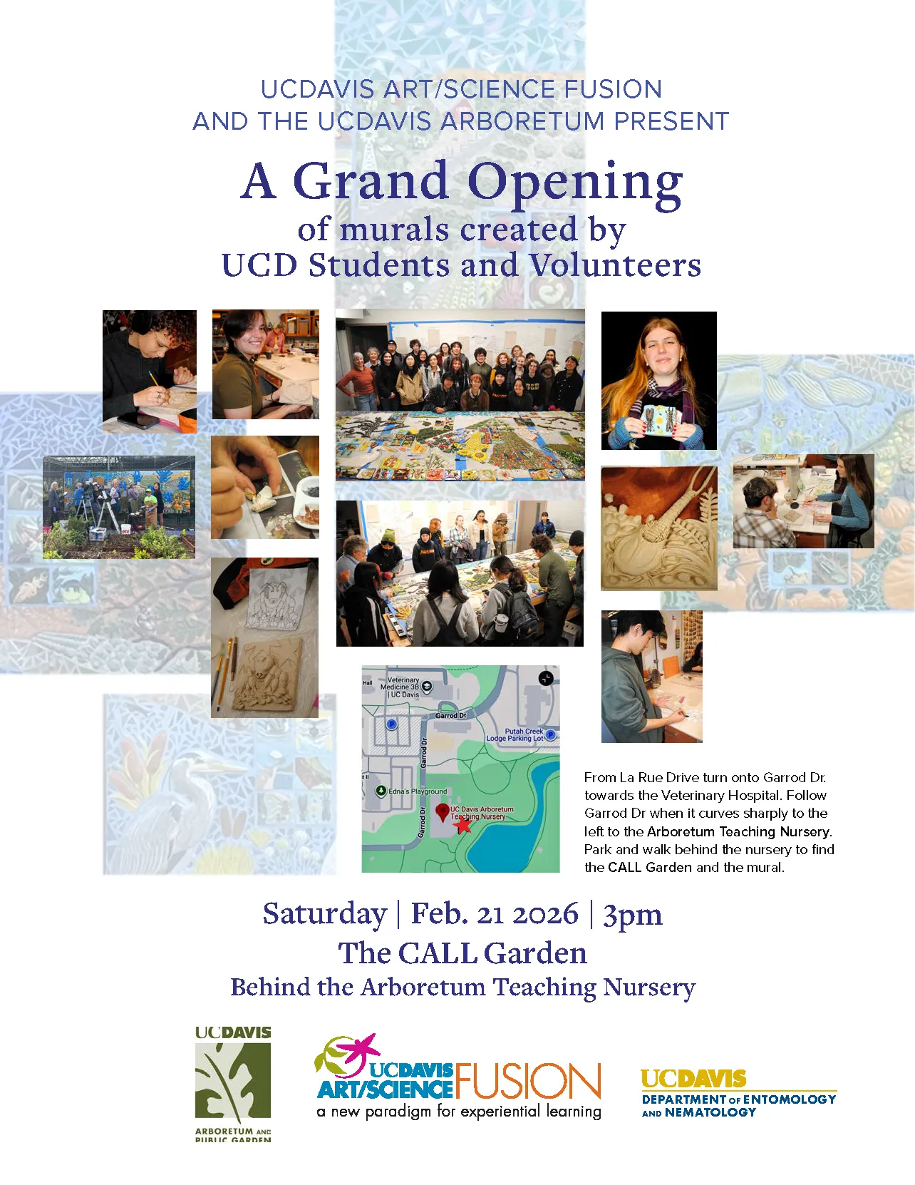 Grand opening of the murals