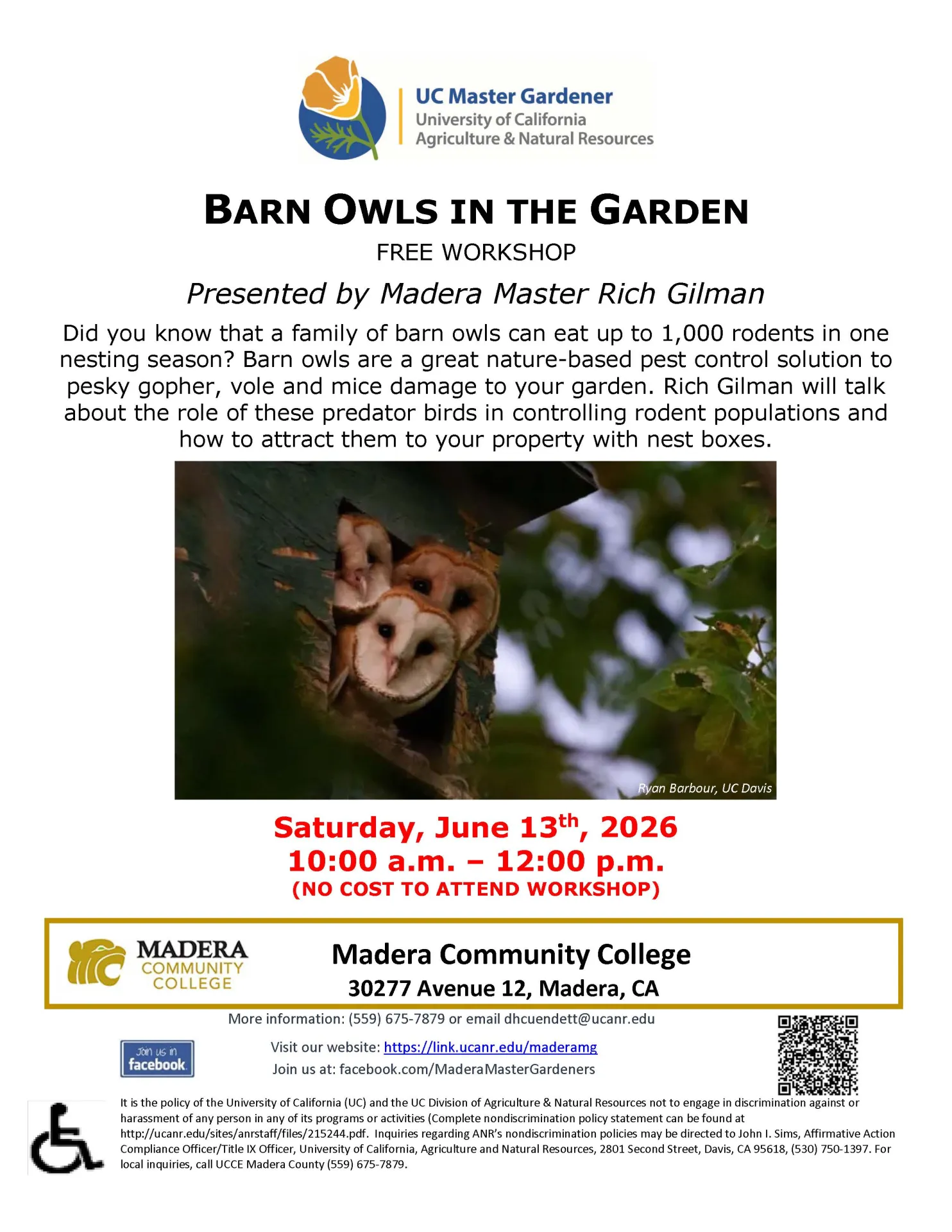 June garden class Barn Owls 