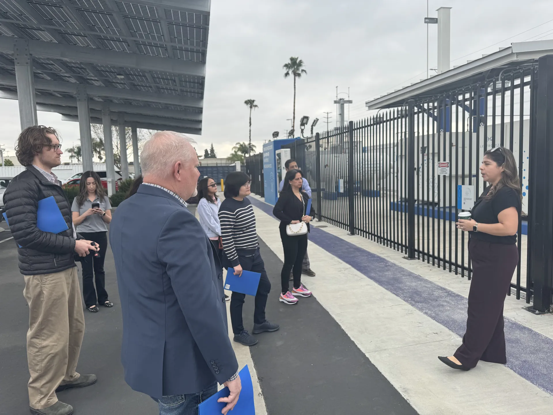 SoCalGas Hydrogen Home tour continues. This demonstration home serves as an example for how hydrogen can be integrated into residential energy systems.