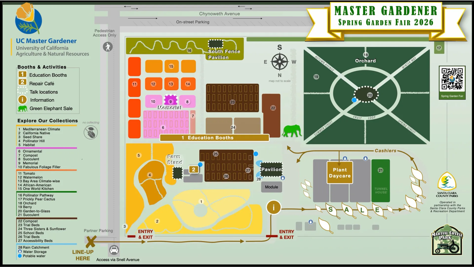 Spring Garden Fair 2026 Layout