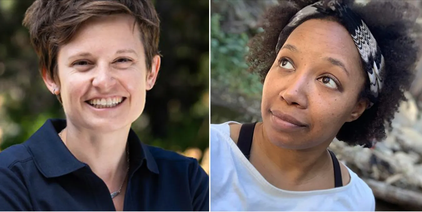 Felicity Muth (left) and Krystle Hickman