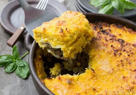 Dish from Chile called Pastel de choclo