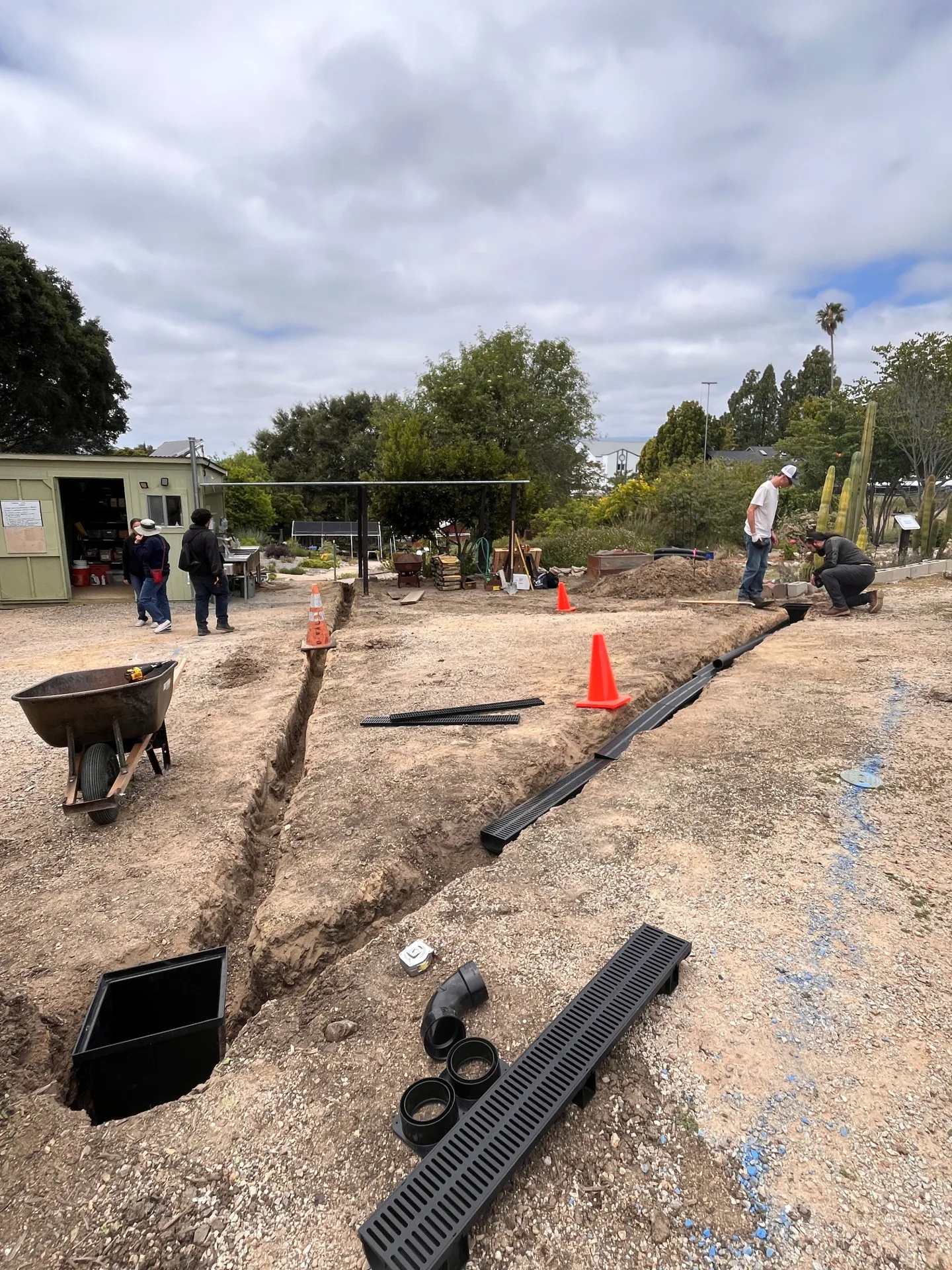American Society of Civil Engineers (ASCE) Drain in Progress