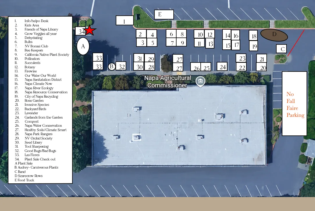 Fall Faire Map