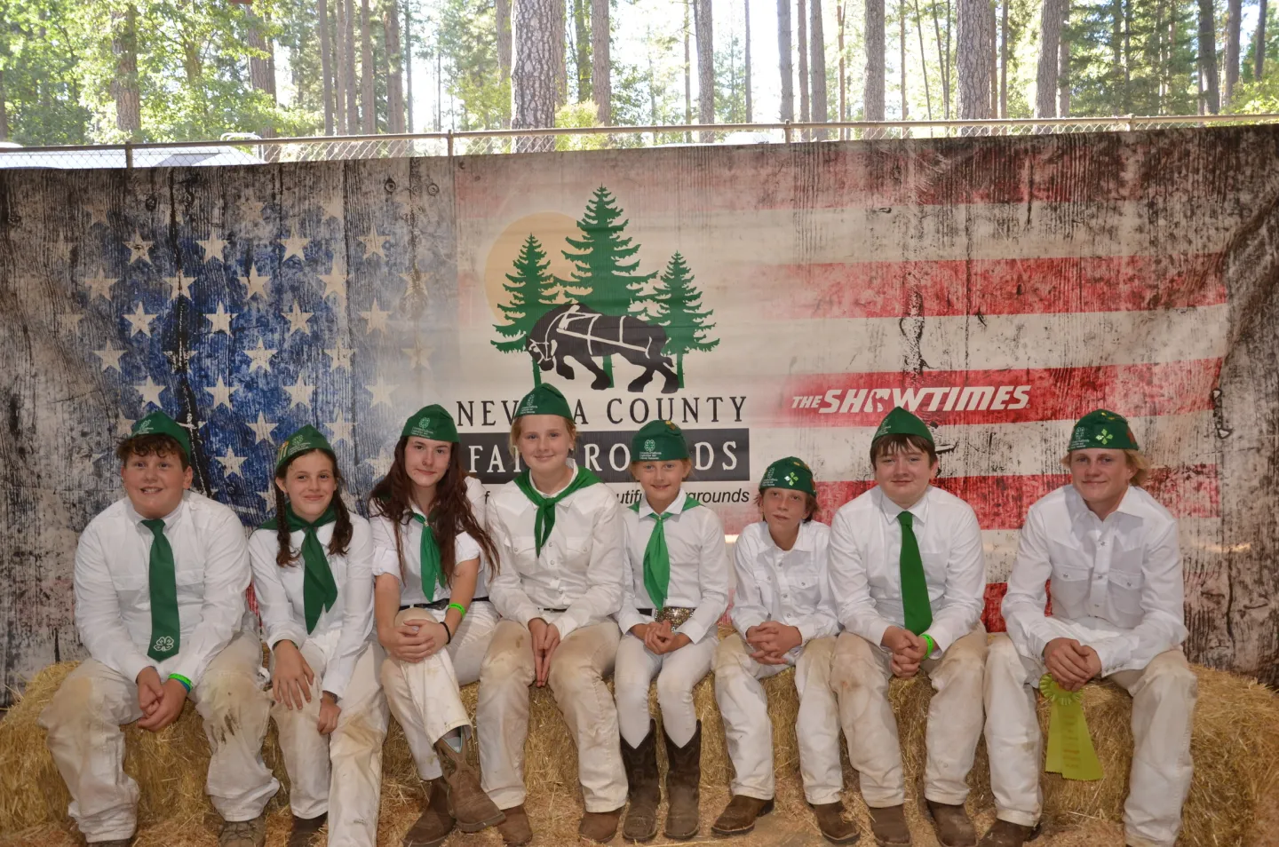 Nevada County 4-H Youth at the Fair