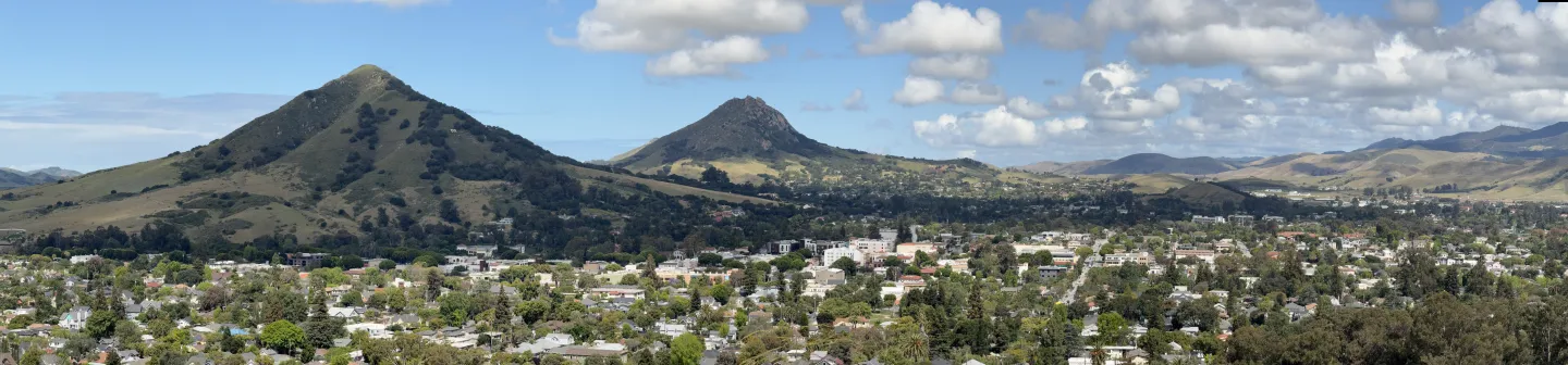 View of San Luis Obispo From Terrace Hill by Henry Main