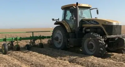 Minimum tillage can help farmers save money.