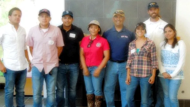 Fresno State students with Weed Day 2014 Chair Brad Hanson
