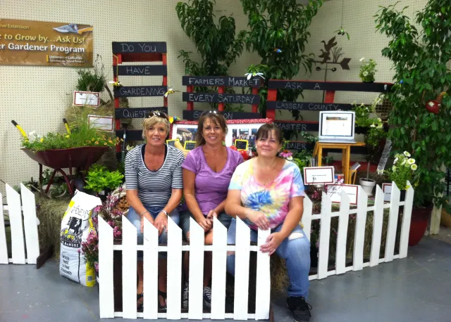 Master Gardener Display at the Lassen County Fair 2015