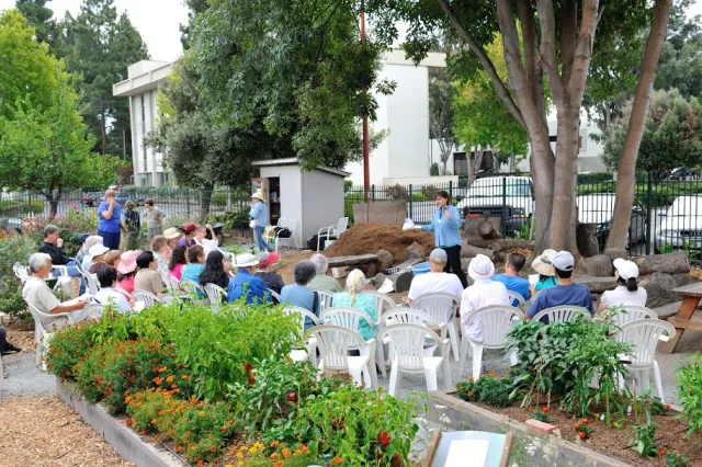 Teaching in the Sunnyvale Garden