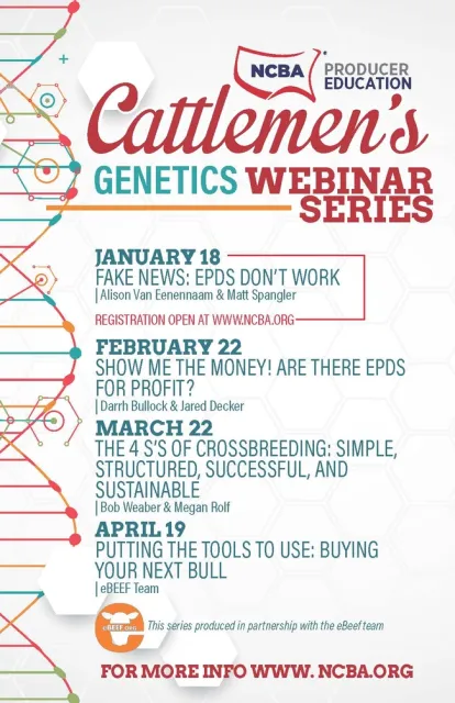 genetic webinar series ad