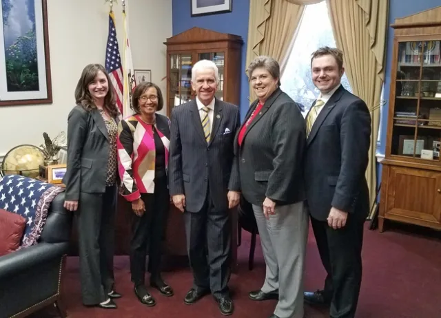 From left, Megaro, Dillard, Jim Costa (whose district includes Fresno, Madera and Merced counties), Humison and Minton.