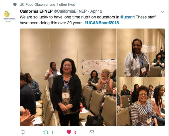 EFNEP 20 yr educators