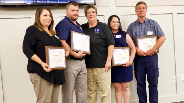ANR Staff Assembly: Christina Adamson, Nikolai Schweitzer, Humiston, Karina Macias and Matt Baur.