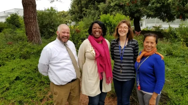 UC CalFresh Alameda Team - Max, Leticia, Morgan and Yolanda
