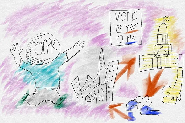 Pseudonymous water wonk and blogger On the Public Record. Artwork by B. Hihara.