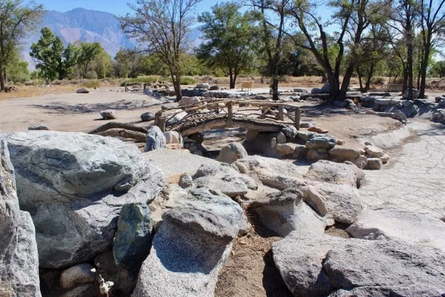 The Merrit Garden. One of the largest of the Community Gardens