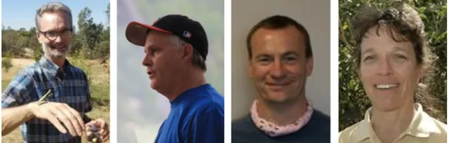 From left, Farrar, Lile, McRoberts and Meyer.