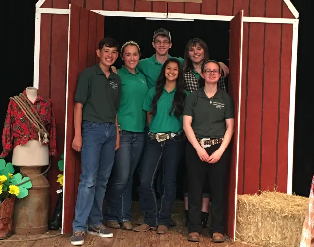 2015-2016 All Star-B.L.A.S.T Team Photo: Bucky Squier, Gina Amaro, Garrett Otterson, Kathy Valle, Shelby Weinrich, Sheyenne Munguia