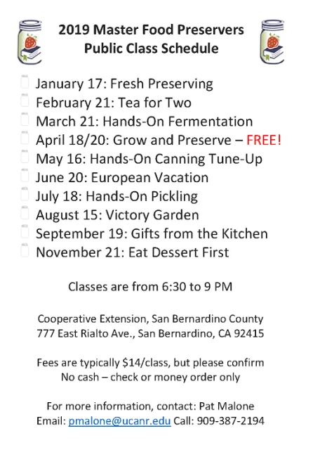 aaaaa2019 Master Food Preservers Schedule RESIZE