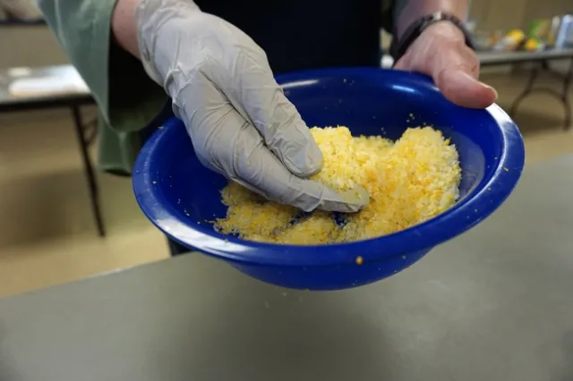 Lemon zest and coarse salt can be combined to make a long-lasting seasoning for fish, salads and other foods.