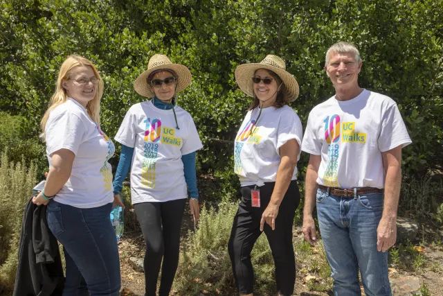 UCCE Staff participates in UC Walks