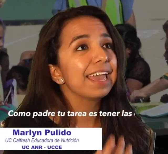 CFHL,UC nutrition educator discussing the campaign