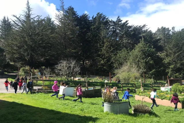 Classroom Tour in Garden with Educator Holly