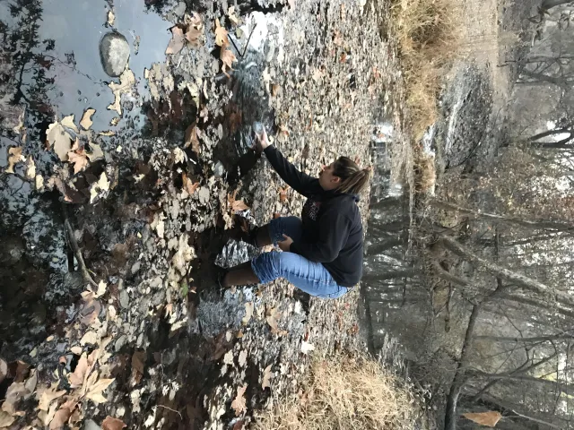 IMG_0396 - Collecting Water Samples - foster photo