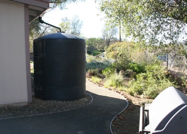 Fire scientists recommend that the five-foot-zone around the structure should be completely free of vegetation that can burn.