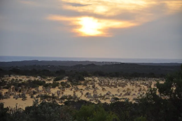 Pinnacles meet the Indian Ocean