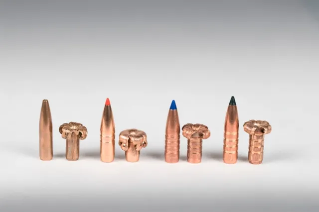 Copper bullets are designed to mushroom, unlike lead bullets, which are designed to fragment into small pieces. Photo Credit: Conservation Media