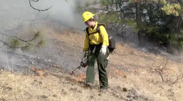 Woman prescribed burning 10
