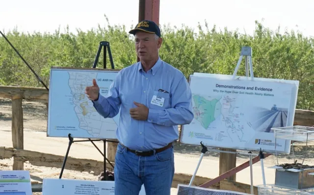 UCCE advisor Dan Munk said that, historically, San Joaquin Valley soils are in the U.S. Soil Taxonomy as mollisol, characterized by a significant accumulation of humus.