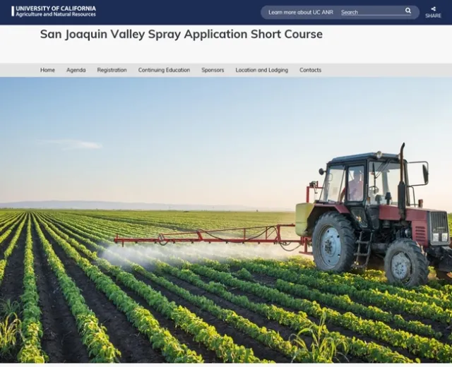 SJV spray applic shortcourse