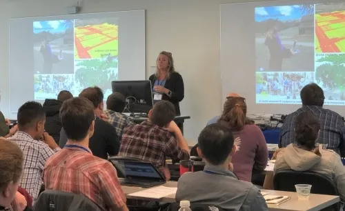 Maggi Kelly at DroneCamp 2019