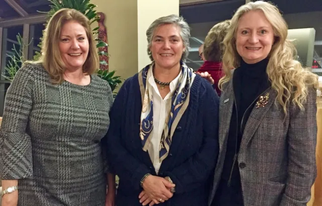 From left, Cher Watte, Corinne Martinez and Celeste Cantu recently joined the PAC. Lucas Frerichs, not pictured, is also a new member.