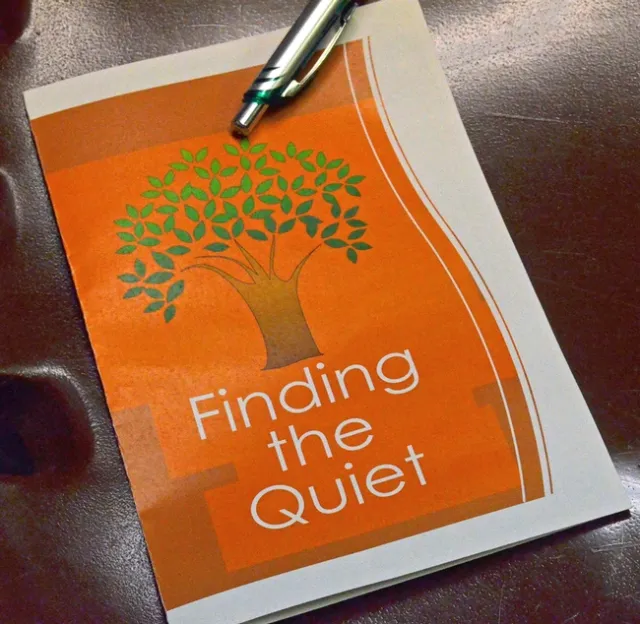 Paper with image of tree and 