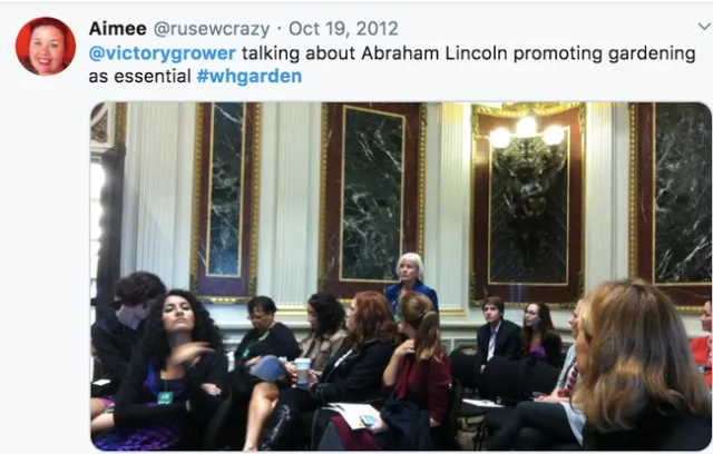 Siendo una historiadora de renombre nacional, Hayden-Smith fungió como miembro del grupo asesor de USDA People's Garden y promovió los esfuerzos a favor de los huertos escolares, caseros y comunitarios.