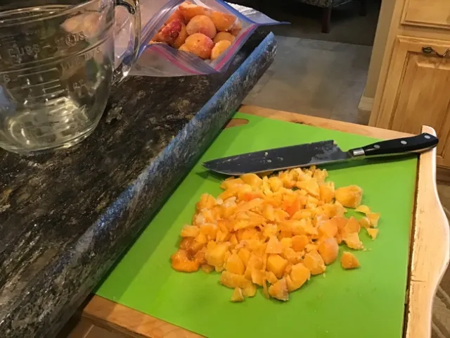 Chopped Apricots