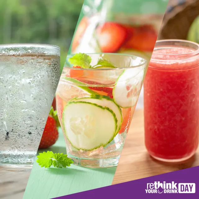 ReThink Your Drink / Reconsidere lo que bebe photo:CDPH