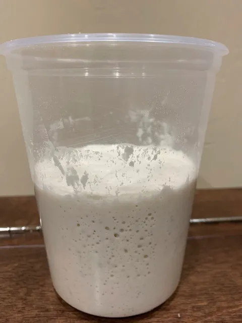 Active starer with bubbles