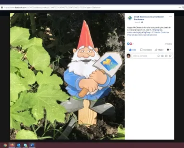 Master Gardener volunteers in Stanislaus County in a garden for Big Dig Day.