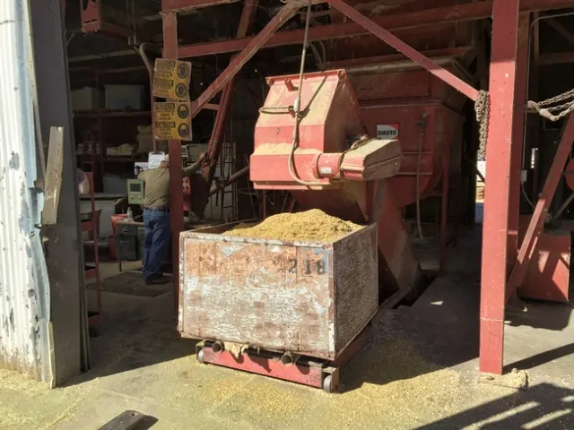 Feedmill located at the DREC feedlot