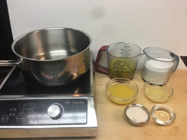 Ingredients measured