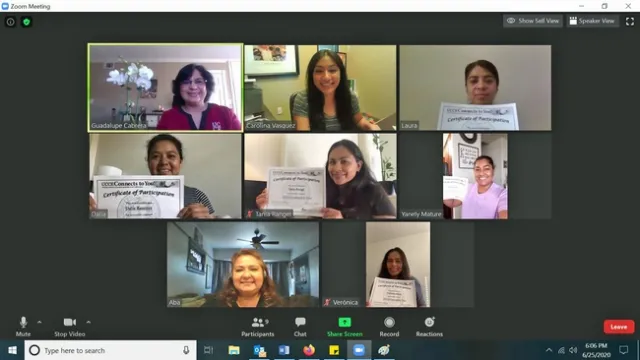 Orange County's first online EFNEP class graduates with EFNEP Educators Guadalupe Cabrera and Aba Ramirez in partnership with Project Access.