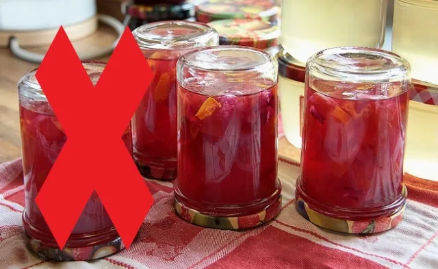 Inverting jars to force a seal is not recommended.