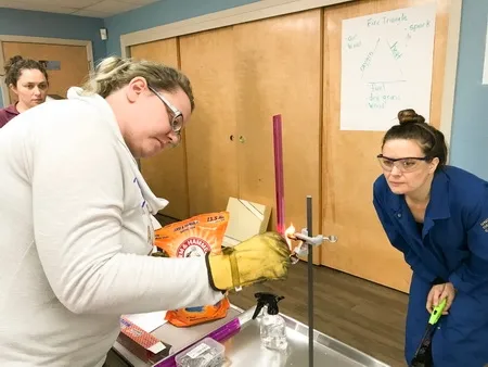 Los talleres sobre incendios