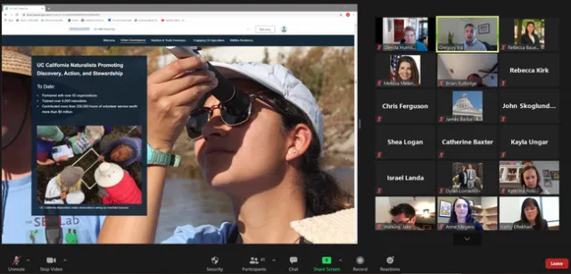 California Naturalist training has helped participants land their first job, said Greg Ira.